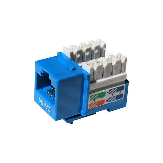 Keystone Jack Cat5E Azul Newlink