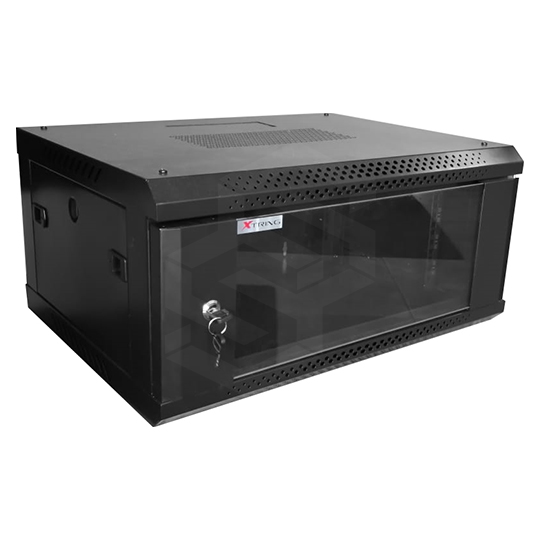 Gabinete compacto 4ur xtring desarmado puerta de vidrio 600X450mm