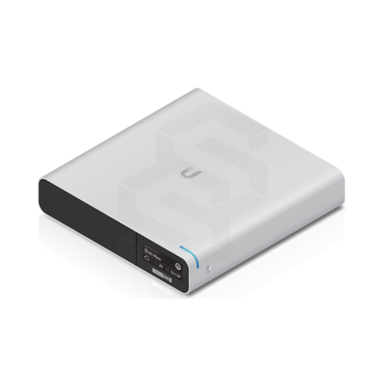 UniFi OS Console Cloud Key Gen2 PLUS / con aplicaciones UniFi Network y Protect, para hasta 50 dispositivos y 20 cámaras UniFi HD, incluye disco duro 1TB