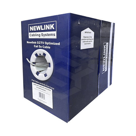 Cable Utp Cat 5E 305 Mts Interior Azul Newlink