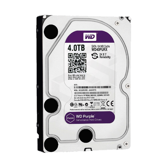 Disco Duro 4Tb Especial Dvr Wd Purple