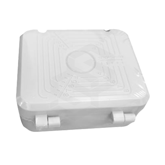 Caja de paso PVC lisa 120x100x50 MM