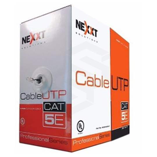 CABLE UTP CAT 5E INTERIOR 305 MTS 24AWG