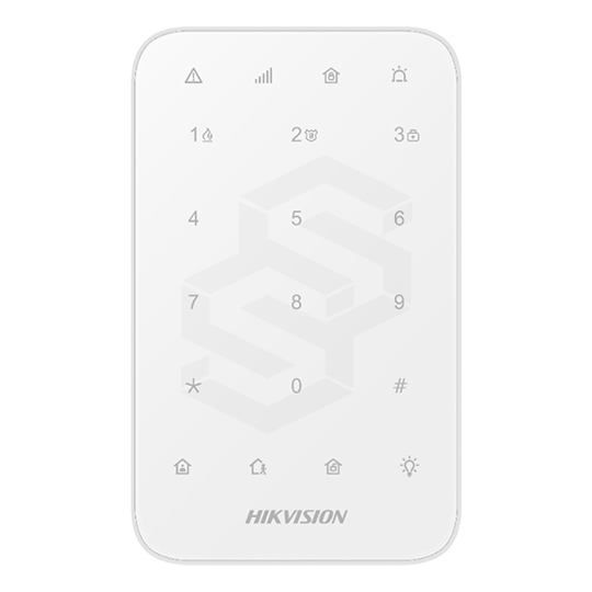 Teclado led para alarma inalambrico hikvision