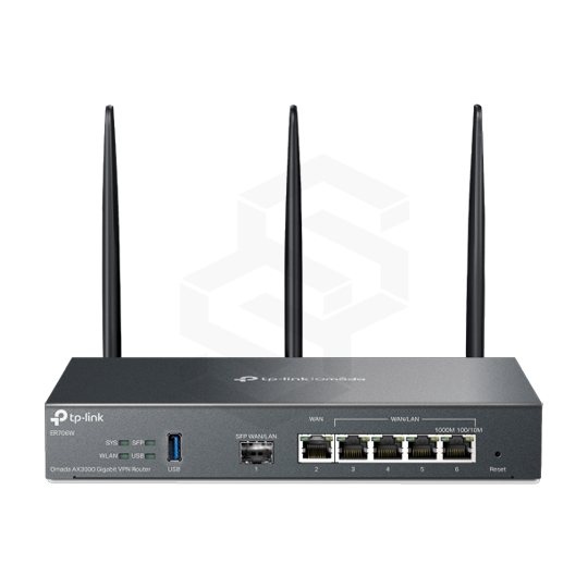 ROUTER VPN 1 PUERTO WAN + 4 WAN/LAN GIGABITE MULTIONE 5 ANTENAS TPLINK OMADA