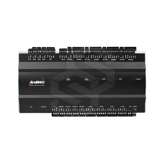 Modulo De Control De Acceso Para 4 PuertasUnidad De Control Ip Para 4 PuertasLectoras Soportadas: 12 (8 Rs-485, 4 Wiegand 26-Bit)12 Entradas, 8 Salidas3.000 Huellas, 30.000 Tarjetas, 100.000 Eventos,Tcp/IpDim.: 225X38X105Mm