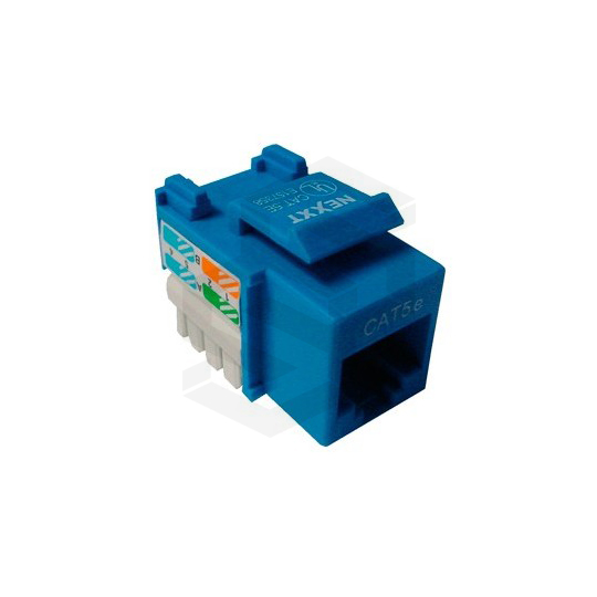 Keystone Jack Cat5E Azul