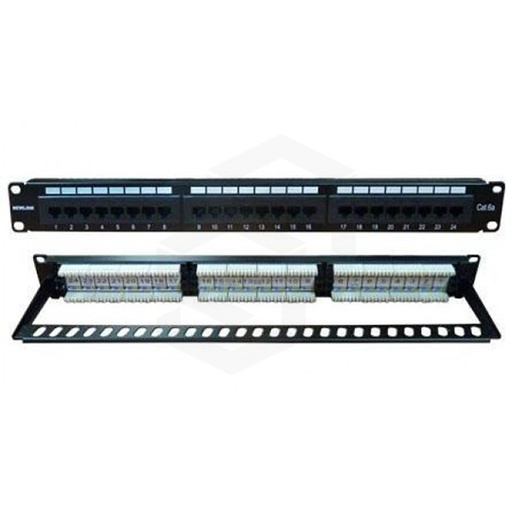 [NL-PPCAT624PT] Patch Panel Cat6 24 Puertos Newlink