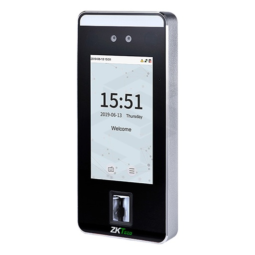 [ZK-SPEEDFACE-V5L/ID] Miniac lector facial pantalla 5 para control de acceso biometrico