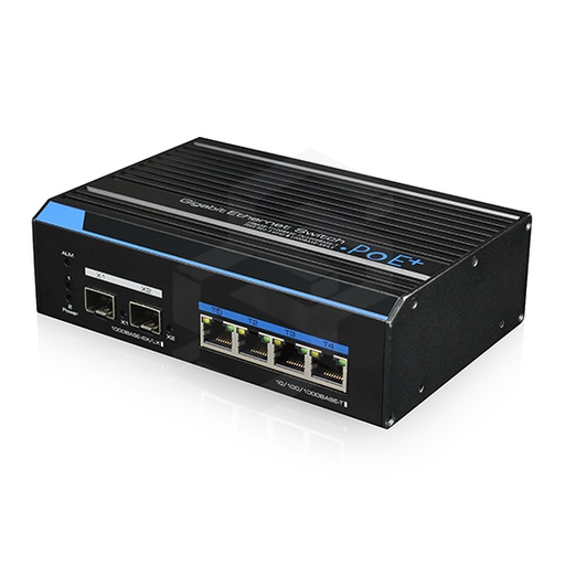 [UTP-7204E-POE-A1] Switch 4 Puertos 10/100Mb Poe + 2 Uplink 10/100Mb4 Puertos Poe 10/100 Base-Tx2 Puertos Rj45 10/100 Base-TxAdmite Vigilancia Poe En Modo Vlan Y CctvMejora La Tasa En Línea De CámarasAdmite Inmunidad A Sobretensiones 6KvPlug&amp;Play