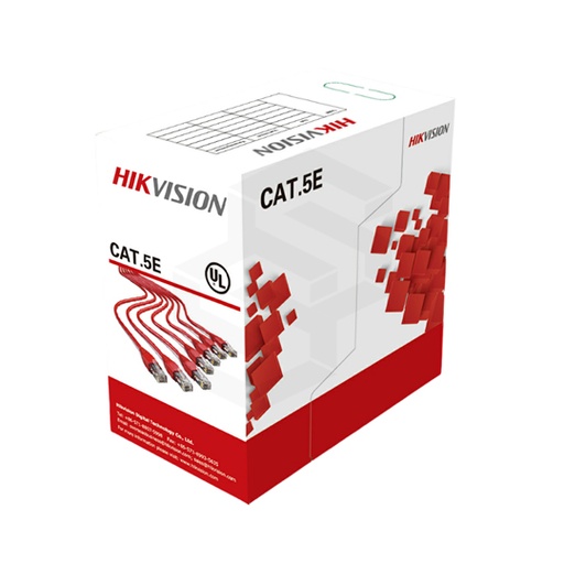 [DS-1LN5EO-UU/E] Rollo De Cable Utp Cat5E 305 Mts Hikvision