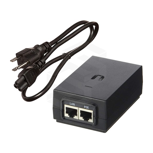 [UB-POE-48-24W-G] INJECTOR POE PARA 48V 24W GIGABITE