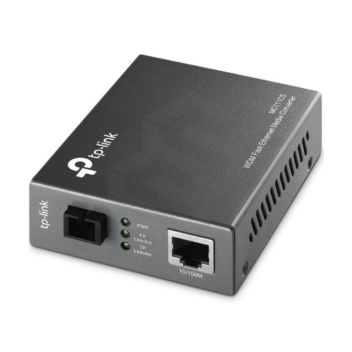 [TP-MC111CS] Conversor de medios wdm tx/rx:1550nm tx/1310nm rx - ethernet 10/100mbps