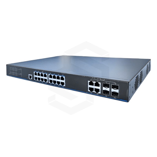 [UTP-3320TS-PSB-L2] Switch POE 16 PUERTOS POE 10/100/1000 MBPS + 4 PUERTOS COMBO 10/100/1000 MBPS/SFP 280W