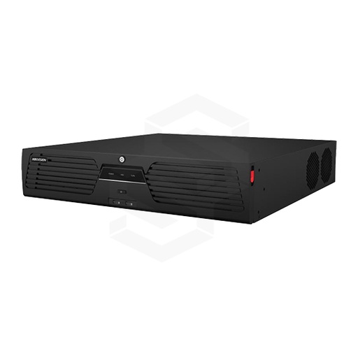 [DS-9632NI-M8] &quot;Nvr De 32Ch 8Hdd 320/256Mbps 4K
32Ch Ip 12Mp
Reproducción 16Ch Simultáneos
Alarmas 16In/Out Raid 0,1,5,6,10
Tasa De Bits De Grabación 320/256Mbps
Audio Two Way 1 Out
8Hdds 6Tb C/U
Dim: 445X470X90Mm Peso 10Kg
Incluye Fuente 110 Vac&quot;