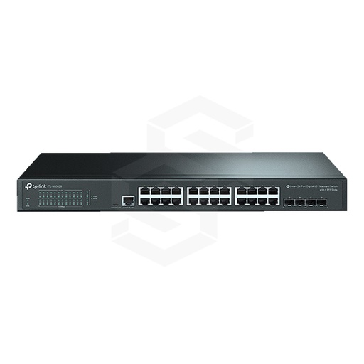 [TP-SG-3428] Switch tplink jetstream 24 puertos gigabit rack 4 sfp capa 2 administrable