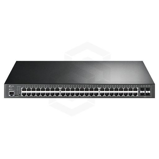 [TP-TL-SG3452P] SWITCH TPLINK JETSTREAM 48 PUERTOS GIGABIT 48 PUERTOS POE+ + 4 SFP 1GBPS CAPA 2 ADMINISTRABLE 384W