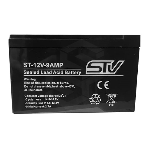 [ST-12V-9AMP] BATERIA RECARGABLE 12VDC 9AMP