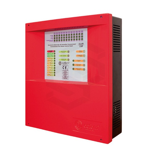 [CF-CLVR04ZROJ] &quot;Central Clvr 4 Zonas Puerta Roja
Central De 4 Zonas (2Hilos).
2 Salidas De Sirena Protegida Por Fusible Autorearmable.
1 Relay De Alarma
1 Salida De Avería
1 Salida Auxiliar De 30 Vdc
Normado Ce, En 54-2, En 54-4.&quot;